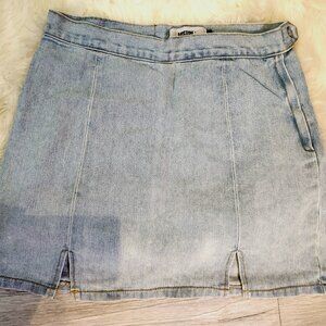Denim Mini Skirt